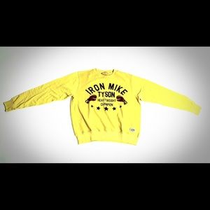 Yellow Crew necks